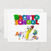 キッズ新学期 ポストカード (正面/裏面)