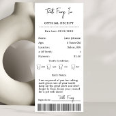 キッズ歯の妖精の手紙の証明書1番目の歯失った 招待状