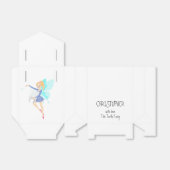 キッズ歯パーソナライズされた妖精トリートボックス フェイバーボックス (折り畳みなし)