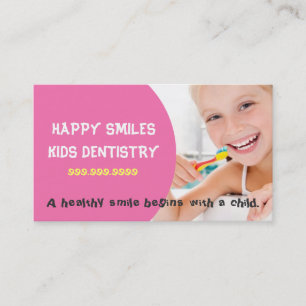 キッズ歯科医歯科ドクタースマイル 名刺