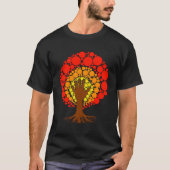キッズ水玉模様のドットの日のツ国際的リー Tシャツ (正面)