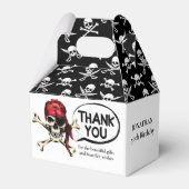 キッズ海賊パーティーテーマ フェイバーボックス (正面サイド)