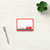 キッズ消防車 ポストイット (オフィス)