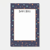 キッズ深い宇宙射撃、 発砲星惑星ブラックホール ポストイット (正面)