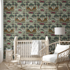 キッズ狩りクラブフォークアートハンド描画ドードルハウンドッグ 壁紙