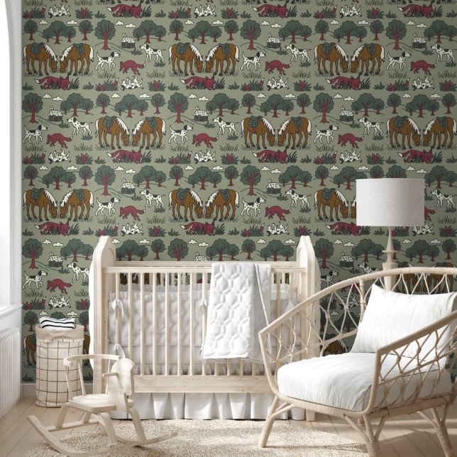 キッズ狩りクラブフォークアートハンド描画ドードルハウンドッグ 壁紙 (キッズ)