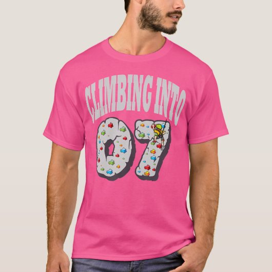 キッズ登山インセスロック登山誕生日 Tシャツ (正面)