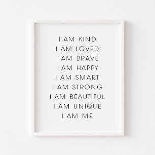 キッズ確認プリント ポスター