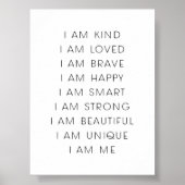 キッズ確認プリント ポスター (正面)