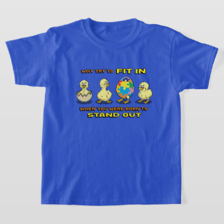 キッズ自閉症シャツ(ベビーチックス) Tシャツ