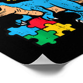 キッズ自閉症啓発ディノラワーリー違うTr ポスター (角)