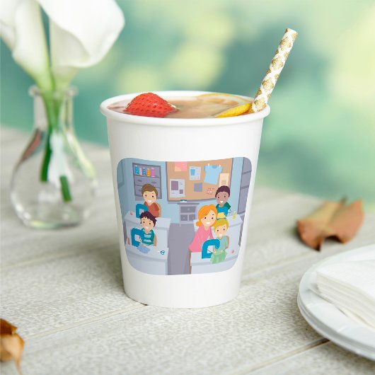 キッズ裁縫クラスおもしろいクラフティング学と 紙コップ