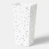 キッズ誕生日シルバーグリッターポップコーン フェイバーボックス (裏面)