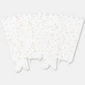 キッズ誕生日金ゴールドグリッターポップコーン フェイバーボックス (見開き)