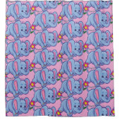 キッズ踊り象デイジーシャワーカーテン シャワーカーテン (正面)