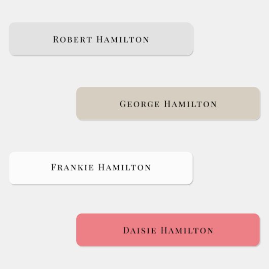 キッズ防水名カスタム ラベル (グループ)