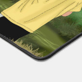 キッズ魚釣りアットザローカルポンドー デスクマット (コーナー)