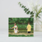 キッズ魚釣りアットザローカルポンドー ポストカード (スタンド正面)