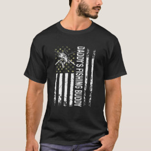 キッズ魚釣りダディの魚釣りバディヨンフィッシャーマ Tシャツ