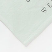 キッズ魚釣りベアーセイボートモノグラムベビーマイルストーン フリースブランケット (角)