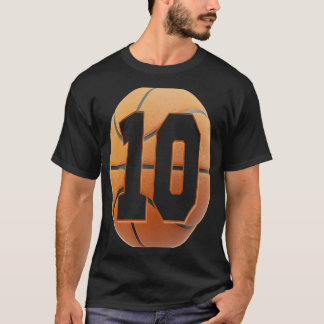 キッズ10年オールド誕生日ボーイズ10th bir tシャツ
