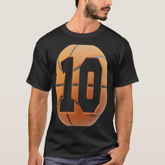 キッズ10年オールド誕生日ボーイズ10th bir tシャツ (正面)