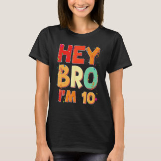 キッズ10年10th誕生日ハッピーバースデー男の子10 tシャツ