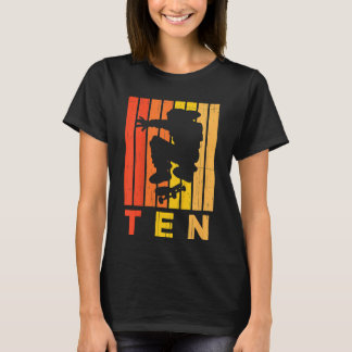 キッズ10誕生日スケーター男の子ガール10歳Ska Tシャツ