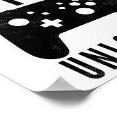 キッズ11歳誕生日ゲーマーレベル11ロック解除 ポスター (角)