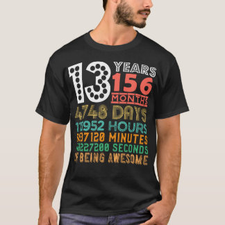 キッズ13誕生日13歳156ヶ月Bein Tシャツ