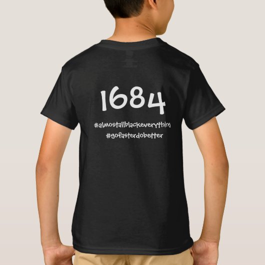 キッズ1684ティー Tシャツ (裏面)