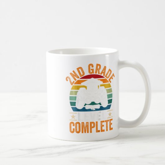 キッズ2年生レベル完全かわいいゲーマークラス コーヒーマグカップ (右)