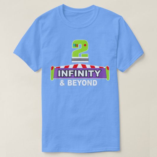 キッズ2歳の誕生日tインフィニティ2つ以上のインフィニティ tシャツ (デザイン正面)