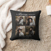 キッズ4モダンフォトコラージュ記念 クッション (ブランケット)