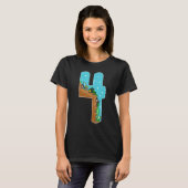 キッズ4th誕生日農業4歳ボーイグリーントラ tシャツ (正面フル)