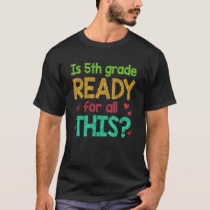 キッズ5年生新学期は5年生Ready Tシャツ