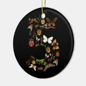 キッズ5誕生日虫カブトムシ男の子ガール セラミックオーナメント (左)