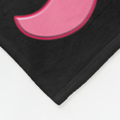 キッズ5thドーナツ誕生日パーティー5歳スウィート フリースブランケット (角)