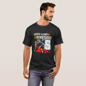 キッズ5th誕生日レーサー5年レーシングカー tシャツ (正面フル)