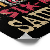 キッズ6歳の恐竜誕生日6th Tレックスディノ ポスター (角)