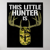 キッズ6th誕生日狩りボーイズおもしろいディアハンターギ ポスター (正面)
