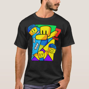 キッズ7歳7誕生日男の子ダビングNoobガム Tシャツ