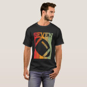 キッズ7誕生日少年7歳7サッカーS Tシャツ (正面フル)