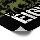 キッズ8歳狩り誕生日パーティダックディアーH ポスター (角)