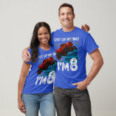 キッズ8誕生日ボーイモンスタートラック私のImから Tシャツ (ユニセックス)