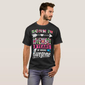 キッズ9年誕生日女子生まれ10歳でかわいい Tシャツ (正面フル)