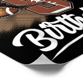 キッズ9歳それは私の9誕生日サッカー彼ら ポスター (角)