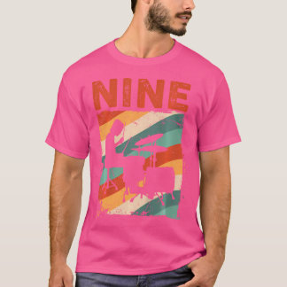 キッズ9歳ワイシャツ9th誕生日ボードラマーDru Tシャツ