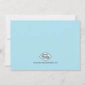 キッズ·おもしろい·ボード·ゲーム誕生パーティー 招待状 (裏面)