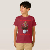 キッズ かわいい カートゥーン ファッション Tシャツ サイズ S (正面フル)